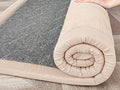 Solid Living Room Carpet Cream Style Non Slip Rugs for Bedroom Decoration Classic Minimalism Tatami Floor Yoga Mat